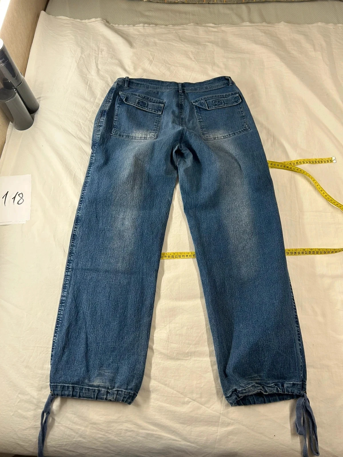 Jean coupe droite unlimited dames denim marineblauw vintage – photo 14